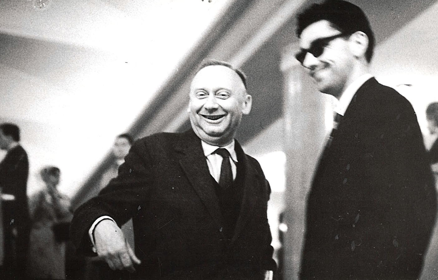 Ze Stefanem Kisielewskim w Filharmonii Narodowej, 1968